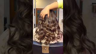 Highlights  lowlights  base color  Hair colors  Hair transformation New Hair styles highlights [upl. by Kolva226]