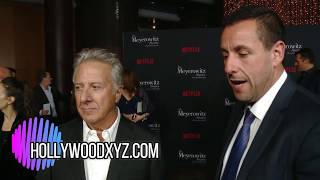 Netflix The Meyerowitz Stories premiere Dustin Hoffman Adam Sandler Grace Van Patten [upl. by Rosenblast]