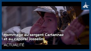 Hommage au sergent Cartannaz et au caporal Josselin [upl. by Adirehs]