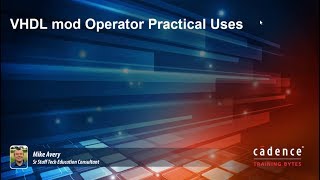 VHDL mod Operator Practical Uses [upl. by Rennold670]