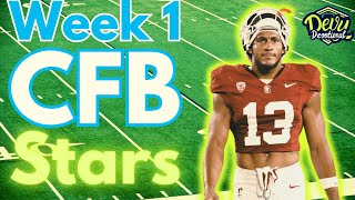 Week 1 Standouts  Devy Fantasy Football [upl. by Atsuj]