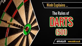 The Rules of Darts 501  EXPLAINED [upl. by Elliot989]