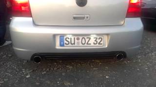 Golf 4 V6 4 Motion mit Klappenauspuff 28 24V VR6 [upl. by Fellner]