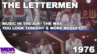 The Lettermen  quotMusic In The Airquot quotThe Way You Look Tonightquot And More Medley 1976  MDA Telethon [upl. by Atalante]