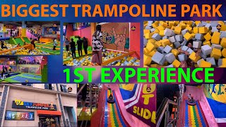 Visit The Largest Trampoline Park In Tricity  Chandigarh  Zirakpur  The Insiders [upl. by Hekker432]