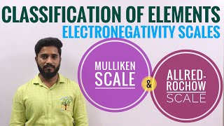 Mulliken Scale and AllredRochow Scale Classification of Elements19 [upl. by Acihsay]