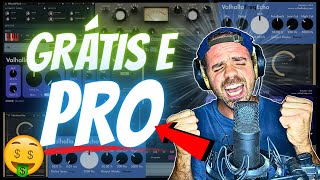 MIXANDO VOCAL SÓ COM PLUGINS GRÁTIS [upl. by Hewet]