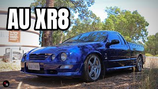 AU XR8 Ute Review The Ugly Duckling from Ford 0100kph test [upl. by Sayres645]