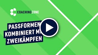 Video zum Thema Passformen kombiniert mit Zweikämpfen [upl. by Aiasi]