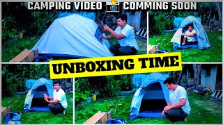 quotBest Camping Tent 2024 Top Picks for Every Adventurequot Unboxing  Budget friendly 📸kapilchandvlog 🎥 [upl. by Stets608]