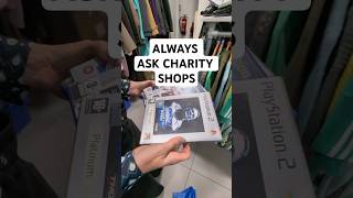 Secret Wealth of Charity Shops thrift ps2 gaming retro charityshops playstation thrifting [upl. by Eerdna]