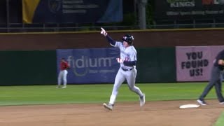 Ryan Cliffords twohomer game  MiLB Highlights [upl. by Aruat]