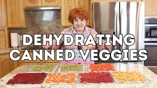 Dehydrating Canned Vegetables [upl. by Jobe455]