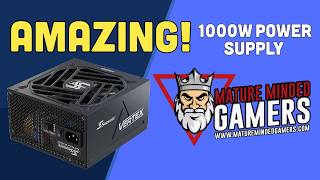 Seasonic Vertex GX1000W 80 Gold ATX Fully Modular Power Supply Review SeaSonicPSU [upl. by Nessa302]