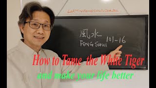 Feng Shui for Beginners 016 Feng Shui White Tiger area The Destruction and Mitigation [upl. by Avla]