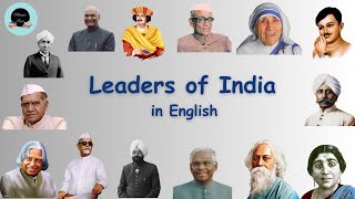 Leaders of India Indian leaders Learnindianleadersname Maggie Byes [upl. by Alfi]