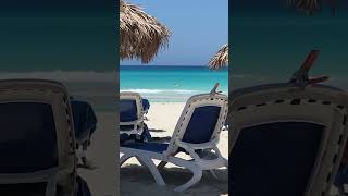 Varadero Paradise Beach Cuba ☀️ summer travel varadero cuba culture shorts beach fun ocean [upl. by Anitak]