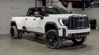 2024 Denali HD Dually with BDS 5in lift on 26s and 37s [upl. by Onitnerolf]