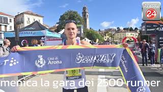 Sportway Lago Maggiore Marathon domenica la gara dei 2500 runner [upl. by Enitsirhc]