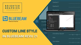 How to Create a Custom Line Style in Bluebeam Revu 21 [upl. by Annabell]