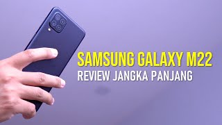 Review 5 Bulan Pakai Samsung M22  Seri M Terbaik [upl. by Aicilas]