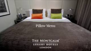 The Montcalm Pillow Menu  M by Montcalm [upl. by Eiramassenav]