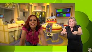 CBeebies  Sign Zone Carrie and Davids PopShop  S01 Episode 21 I Want a New Story [upl. by Cob]