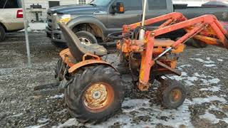 Kubota B6100E post clutch RampR [upl. by Leirrad843]