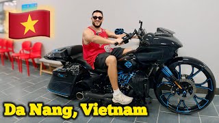 A day in the life in Da Nang Vietnam  Motorbikes Hotel and Budget Apartment [upl. by Myrtice]