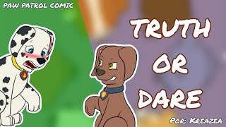 ¡Los cachorros juegan a verdad o reto  Paw Patrol Comic  Truth or Dare [upl. by Ruscher]