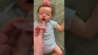 Fussy Baby Gets Pacifier reborndoll [upl. by Mark881]