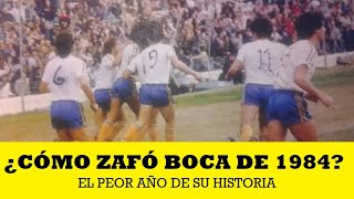 La Crisis de Boca en 1984 Segunda Parte [upl. by Anirtap]