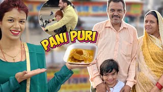 Aaj Sabhi ko Pani Puri Party da de 😃 [upl. by Aser]