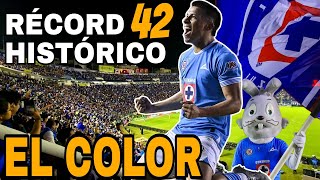 CRUZ AZUL 11 TIGRES  LA MAQUINA ROMPE RECORD 🚂🔵🔵 [upl. by Sutniuq]