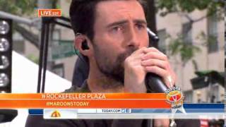 Love Somebody  Maroon 5  The Today Show 06142013 [upl. by Nirro]