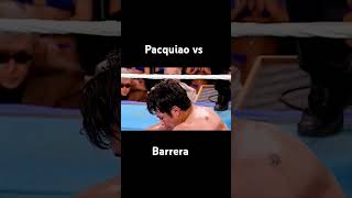 Pacquiao vs Marcos Antonio Barrera highlights short [upl. by Lodhia465]