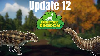 Apatosaurus and Ankylosaurus are finally here  Prehistoric Kingdom Update 12 Showcase [upl. by Nitsirt599]