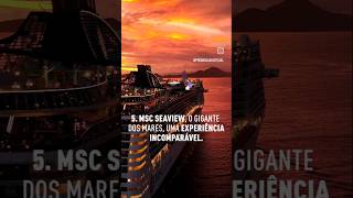 CRUZEIROS TEMÁTICOS TOP 5 NO GIGANTE DOS MARES MSC SEAVIEW mscseaview promoação msc cruzeiro [upl. by Koral]