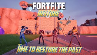 Fortfite  CH3  Restore Reveal trailer [upl. by Katzen]