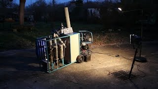 homemade gasifier assembly [upl. by Lidstone]