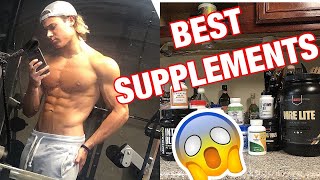 Best Supplements To Build Muscle amp Lose Fat FAST  My Current Stack For Bodybuilding [upl. by Anthiathia]