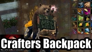 GW2  Crafting Update  Crafters Backpack [upl. by Analem]