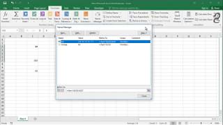 How to Create Named Range of Cells in Excel Name a Range of Cells in Excel [upl. by Adnama95]