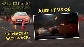 Audi tt vs Q8  Audi Event BIC [upl. by Yssej]