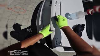 Installation Video For Mustang GT 20242025 Rear Installation Wing With Removable Gurney Flap [upl. by Erolyat664]