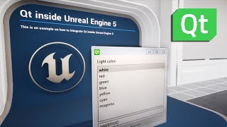 I HAVE INTEGRATED QT INSIDE UNREAL ENGINE 5 [upl. by Ias]