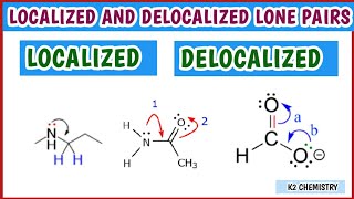 localized and delocalized lone pairs ll chemistry ll [upl. by Aitnom380]