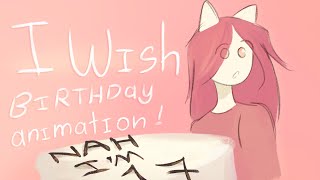 I Wish  🎂 Birthday meme animation [upl. by Ellehcyt]