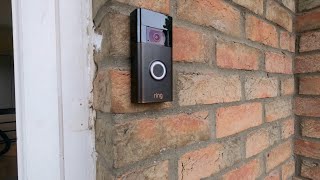 Ring video doorbell DIY full installation and set up Hardwire Installation on brick wall [upl. by Davita57]