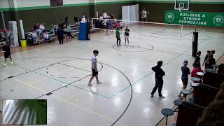 MLS High School Volleyball vs Second Baptist UM [upl. by Millwater]